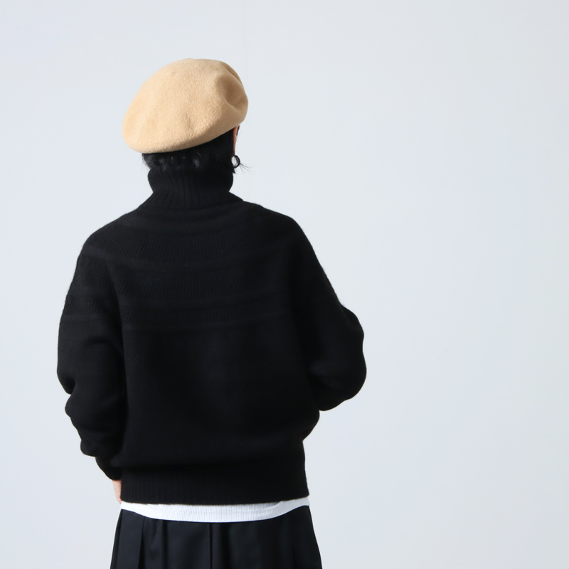 KIJIMA TAKAYUKI(ޥ業) WOOL CASHMERE BASQUE BERET