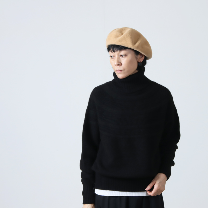 KIJIMA TAKAYUKI(ޥ業) WOOL CASHMERE BASQUE BERET