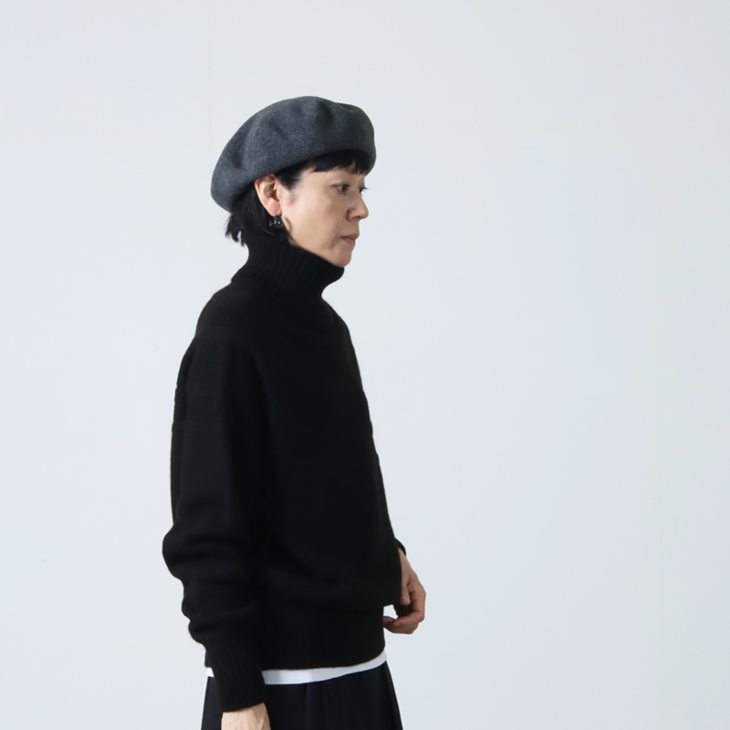 KIJIMA TAKAYUKI(ޥ業) WOOL CASHMERE BASQUE BERET