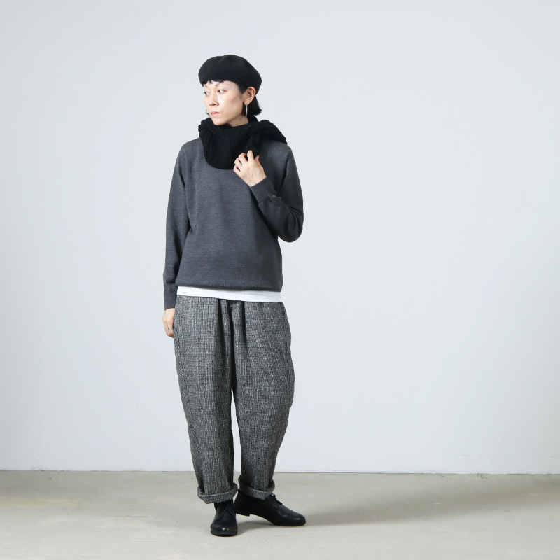 KIJIMA TAKAYUKI(ޥ業) WOOL CHUNKY BALACLAVA