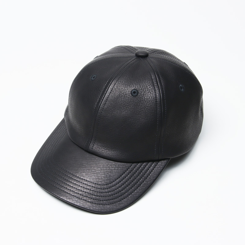 KIJIMA TAKAYUKI (ޥ業) COWHIDE 6PANEL CAP