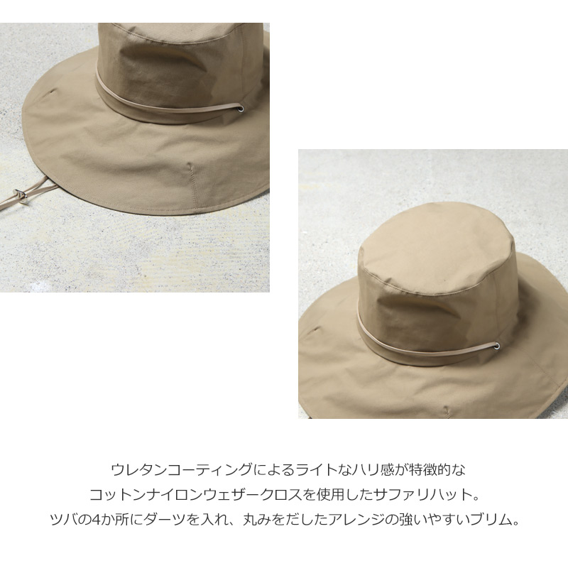 KIJIMA TAKAYUKI(ޥ業) CORDURA SAFARI HAT