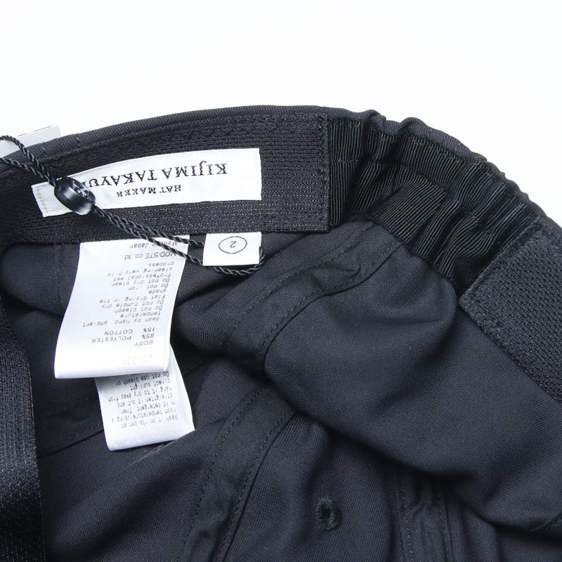 KIJIMA TAKAYUKI (キジマタカユキ) POLY COTTON ELASTIC BACK