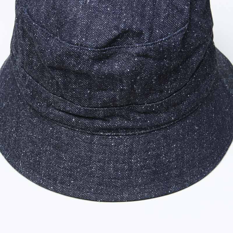 KIJIMA TAKAYUKI(ޥ業) COTTON SILK DENIM BUCKET HAT