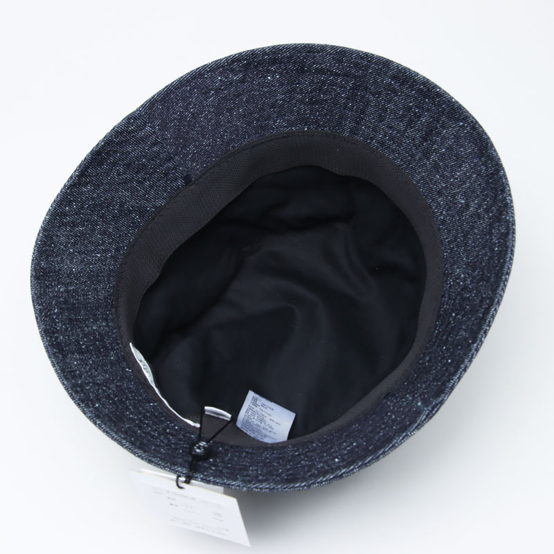 KIJIMA TAKAYUKI(ޥ業) COTTON SILK DENIM BUCKET HAT