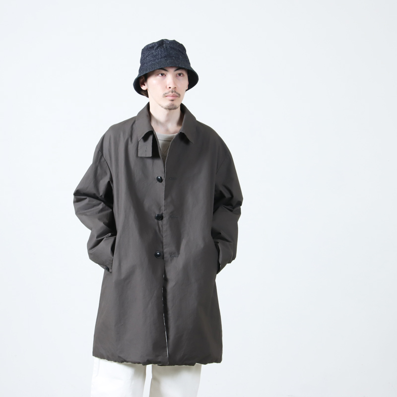 KIJIMA TAKAYUKI(ޥ業) COTTON SILK DENIM BUCKET HAT