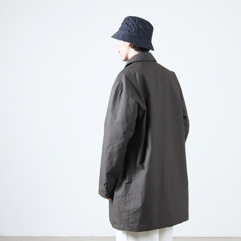 KIJIMA TAKAYUKI(ޥ業) COTTON SILK DENIM BUCKET HAT