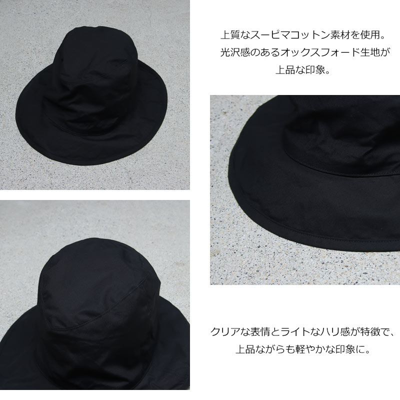 KIJIMA TAKAYUKI(ޥ業) COTTON OX SOFT HAT