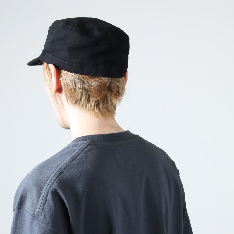 KIJIMA TAKAYUKI(ޥ業) COTTON SATIN WORK CAP