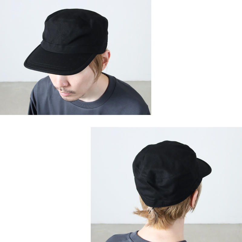 KIJIMA TAKAYUKI(ޥ業) COTTON SATIN WORK CAP