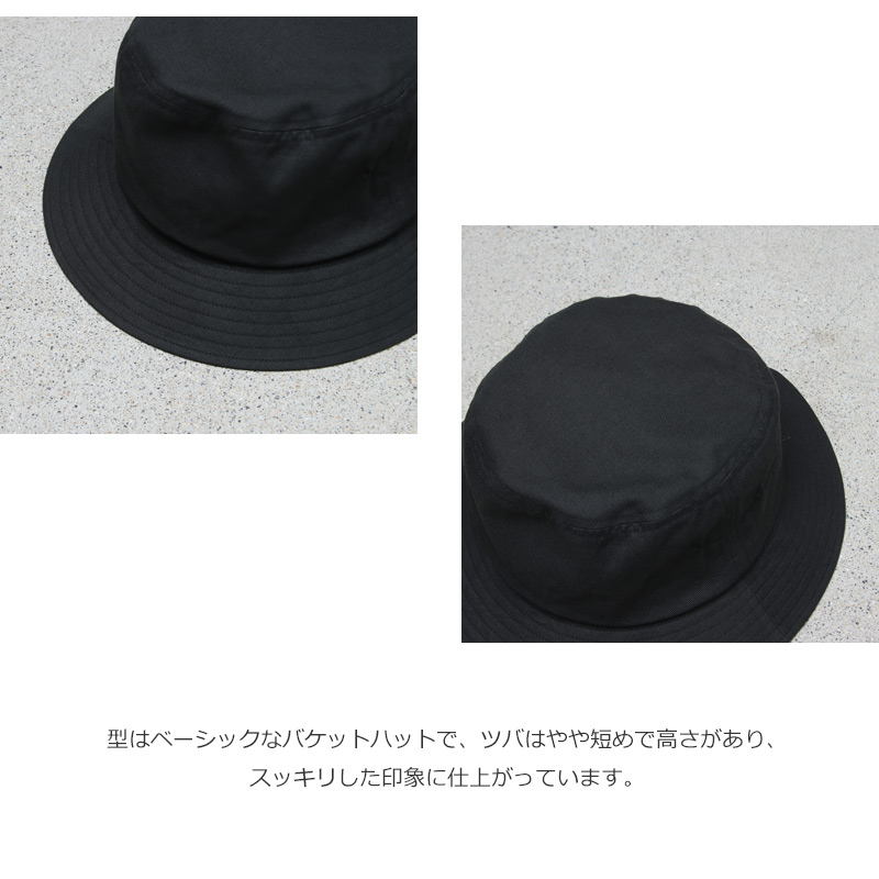 KIJIMA TAKAYUKI(ޥ業) ORGANIC COTTON SERGE BUCKET HAT