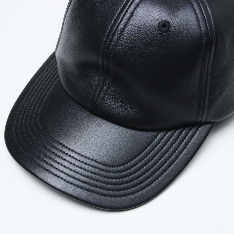 KIJIMA TAKAYUKI(ޥ業) LAMBSKIN 6PANEL CAP