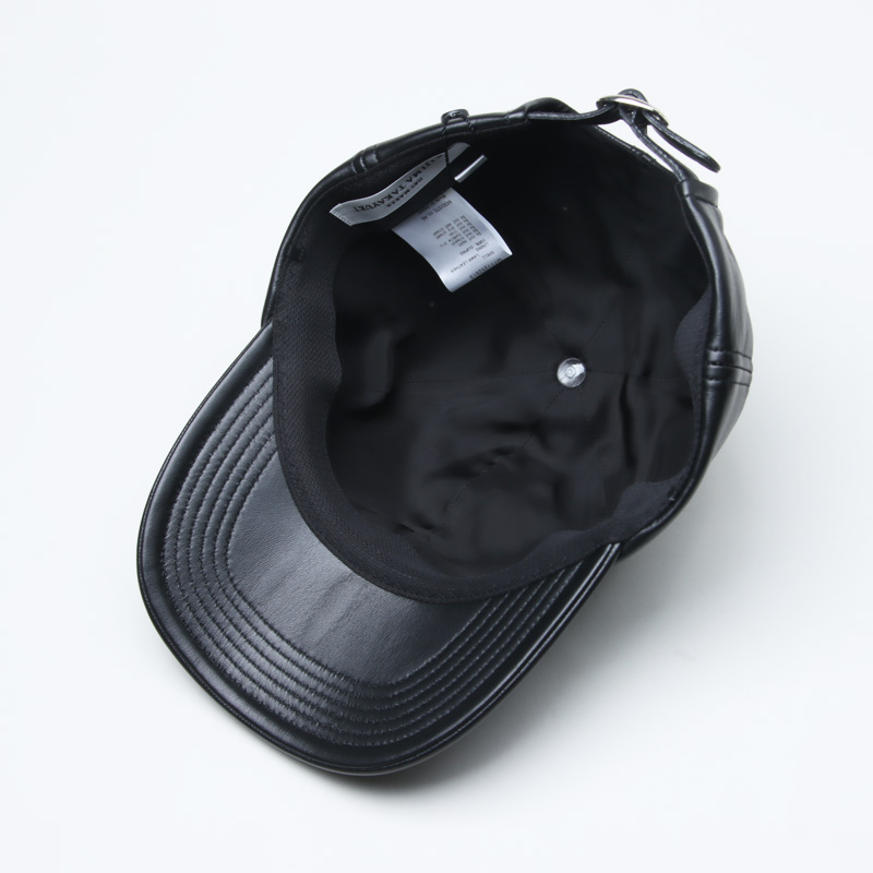 KIJIMA TAKAYUKI(ޥ業) LAMBSKIN 6PANEL CAP