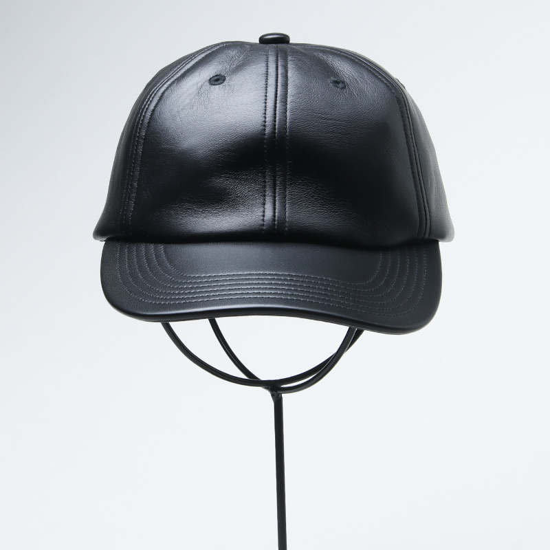 KIJIMA TAKAYUKI(ޥ業) LAMBSKIN 6PANEL CAP