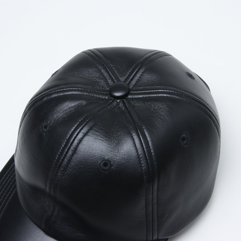 KIJIMA TAKAYUKI(ޥ業) LAMBSKIN 6PANEL CAP