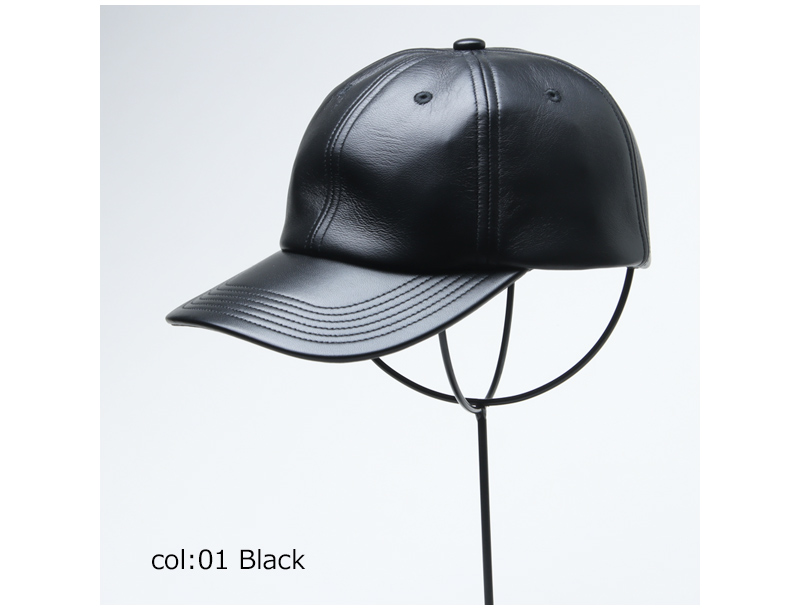 KIJIMA TAKAYUKI(ޥ業) LAMBSKIN 6PANEL CAP