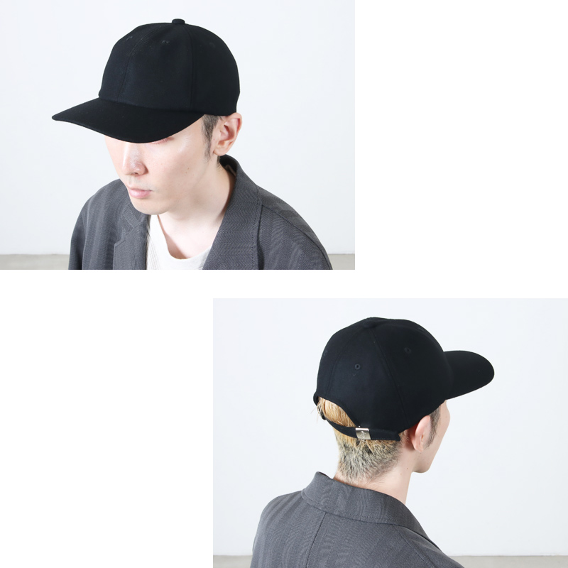 KIJIMA TAKAYUKI(ޥ業) LAMB MELTON 6PANEL CAP
