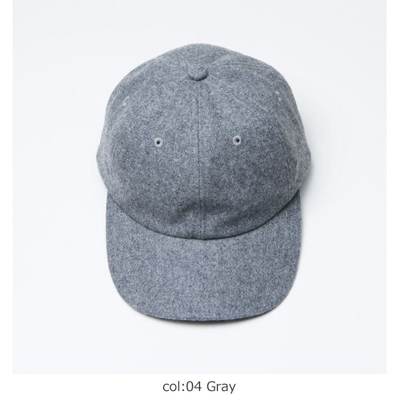 KIJIMA TAKAYUKI(ޥ業) MELTON 6PANEL CAP