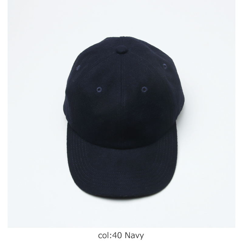KIJIMA TAKAYUKI(ޥ業) MELTON 6PANEL CAP