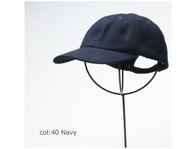 KIJIMA TAKAYUKI(ޥ業) MELTON 6PANEL CAP