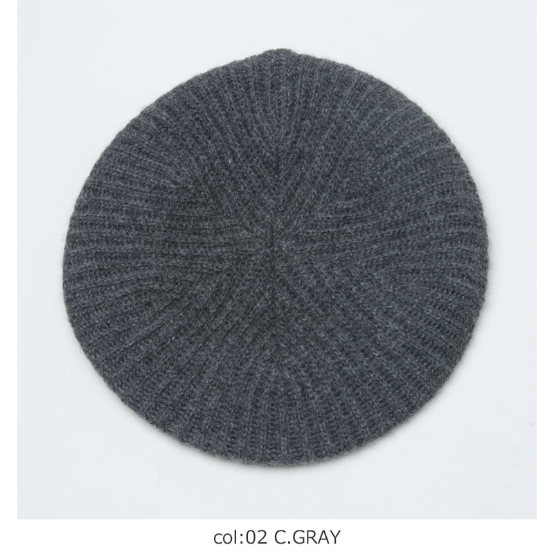 KIJIMA TAKAYUKI(ޥ業) CASHMERE KNIT BERET