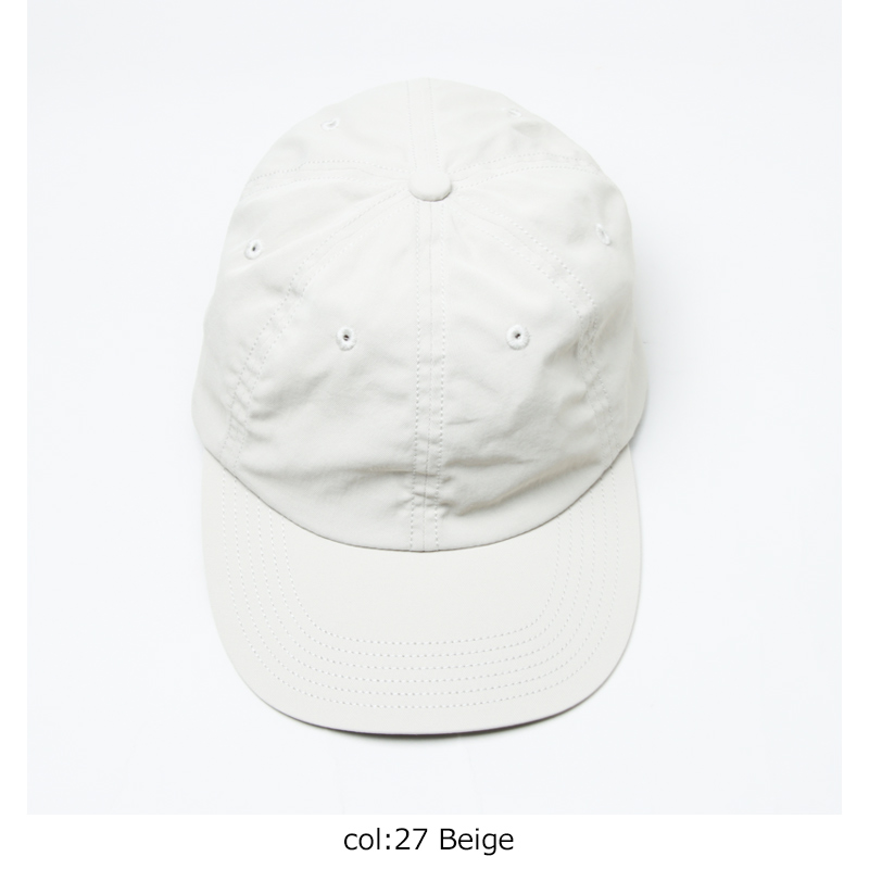 KIJIMA TAKAYUKI(�����ޥ����業) DRY TWILL ELASTIC BACK 6PANEL CAP