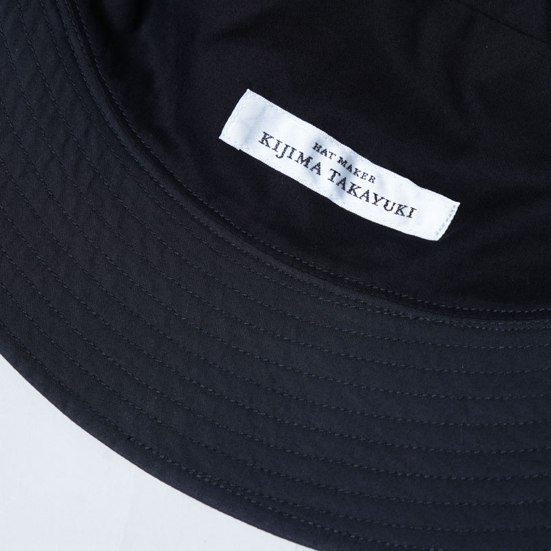KIJIMA TAKAYUKI(ޥ業) ORGANIC COTTON BUCKET HAT