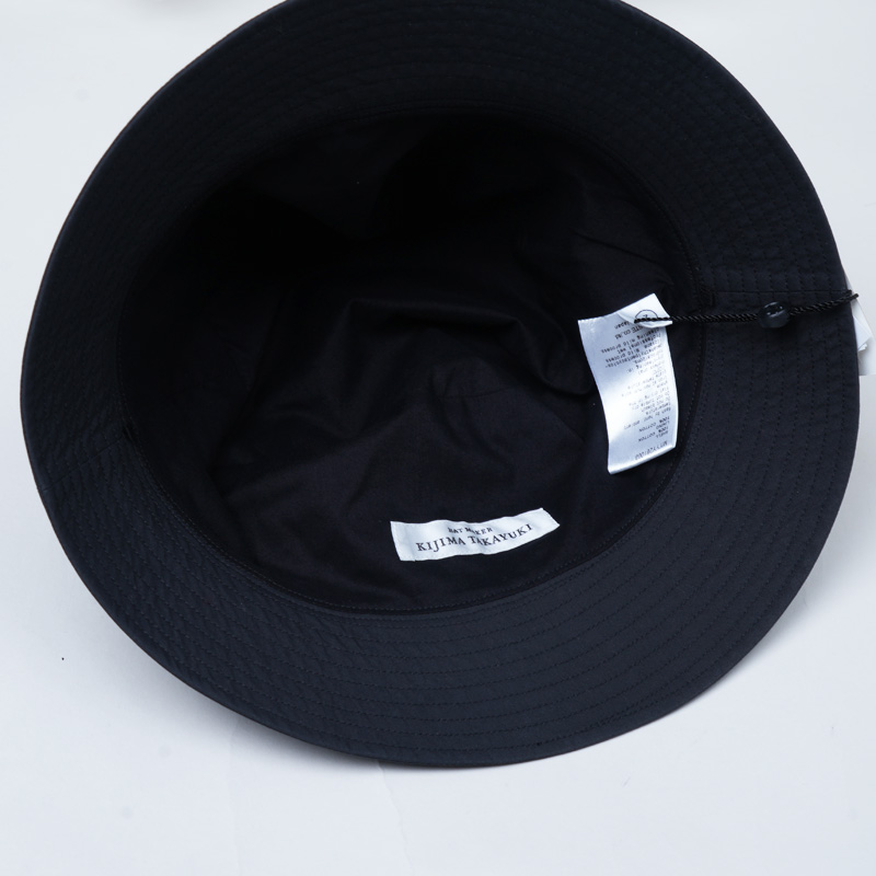 KIJIMA TAKAYUKI(ޥ業) ORGANIC COTTON BUCKET HAT