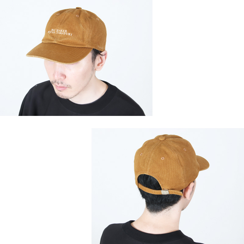 KIJIMA TAKAYUKI(�����ޥ����業) DUCK SULFER DYED 6PANEL CAP