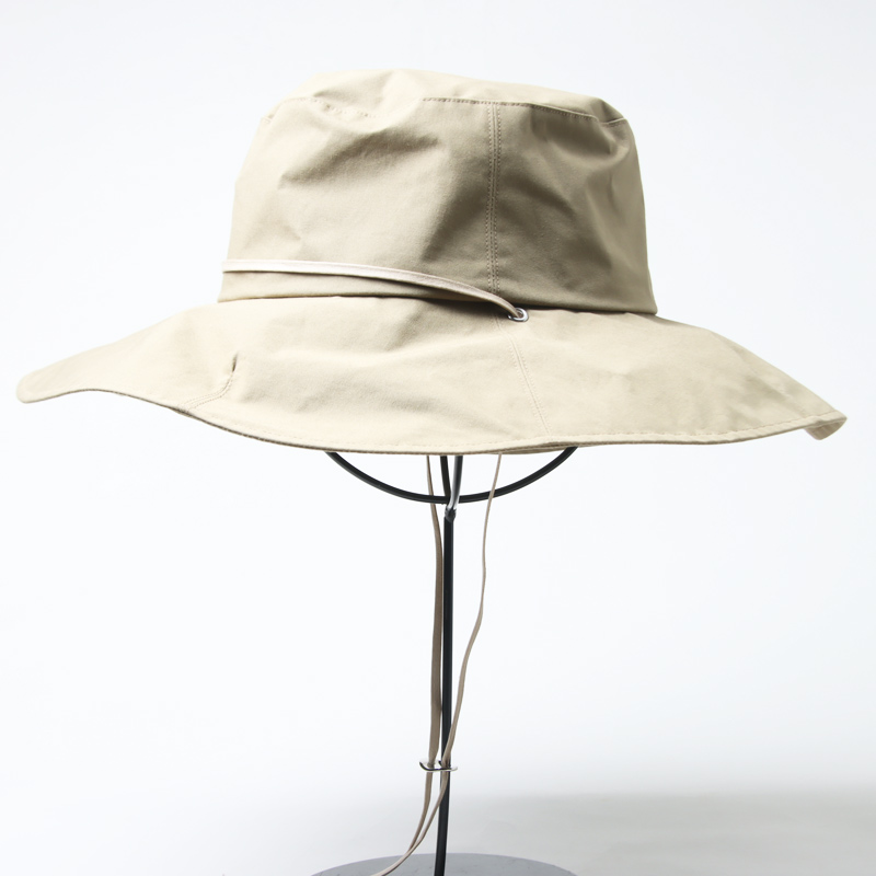 KIJIMA TAKAYUKI サファリハット ベージュ KIJIMA TAKAYUKI (キジマタカユキ) CORDURA SAFARI HAT / コーデュラ