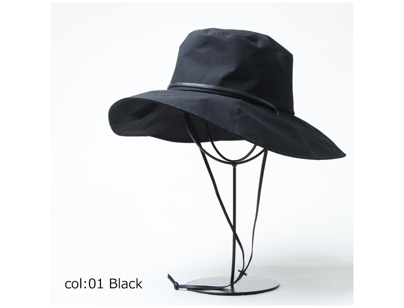 KIJIMA TAKAYUKI サファリハット ブラック KIJIMA TAKAYUKI (キジマタカユキ) CORDURA SAFARI HAT / コーデュラ