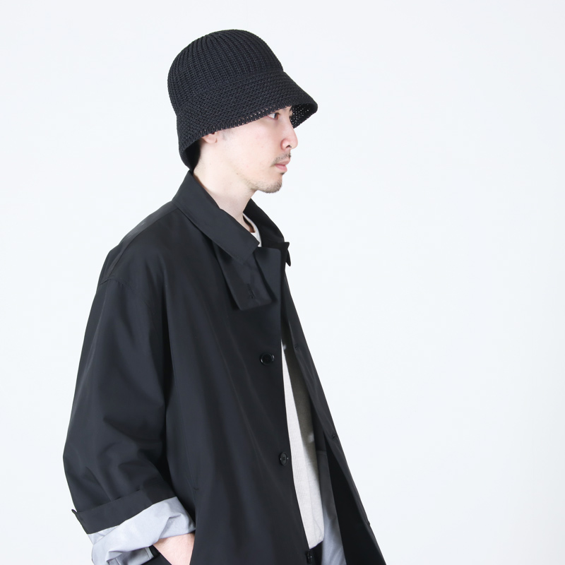 KIJIMA TAKAYUKI(�����ޥ����業) POLY WASHI KNIT METRO HAT