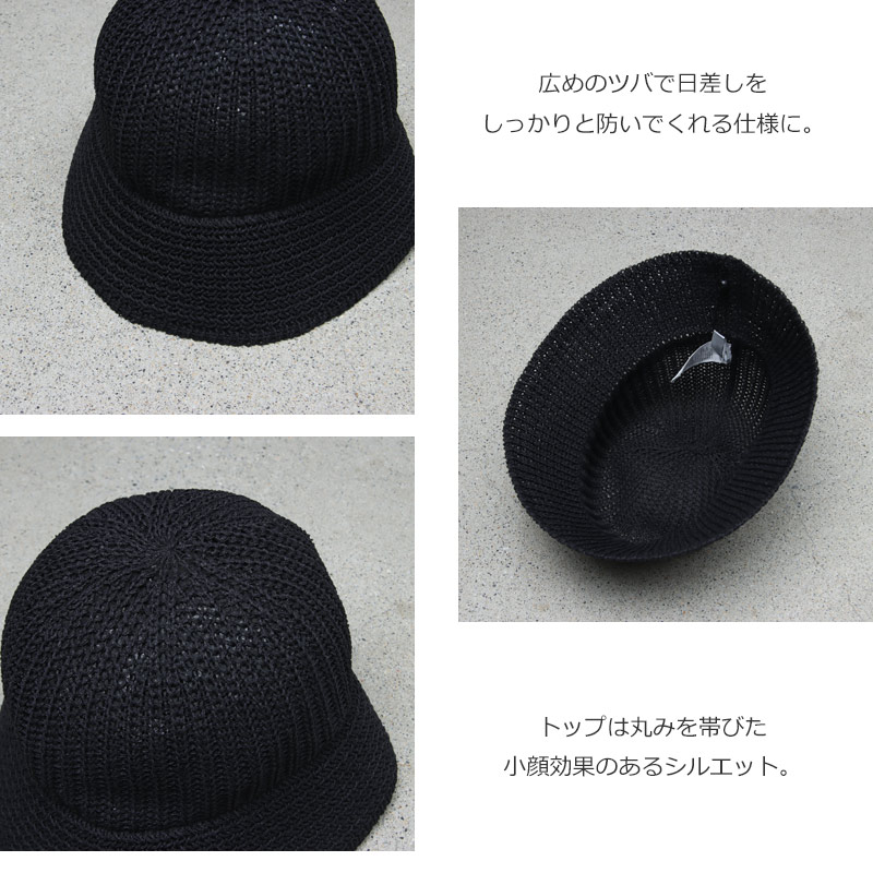 KIJIMA TAKAYUKI(�����ޥ����業) POLY WASHI KNIT METRO HAT