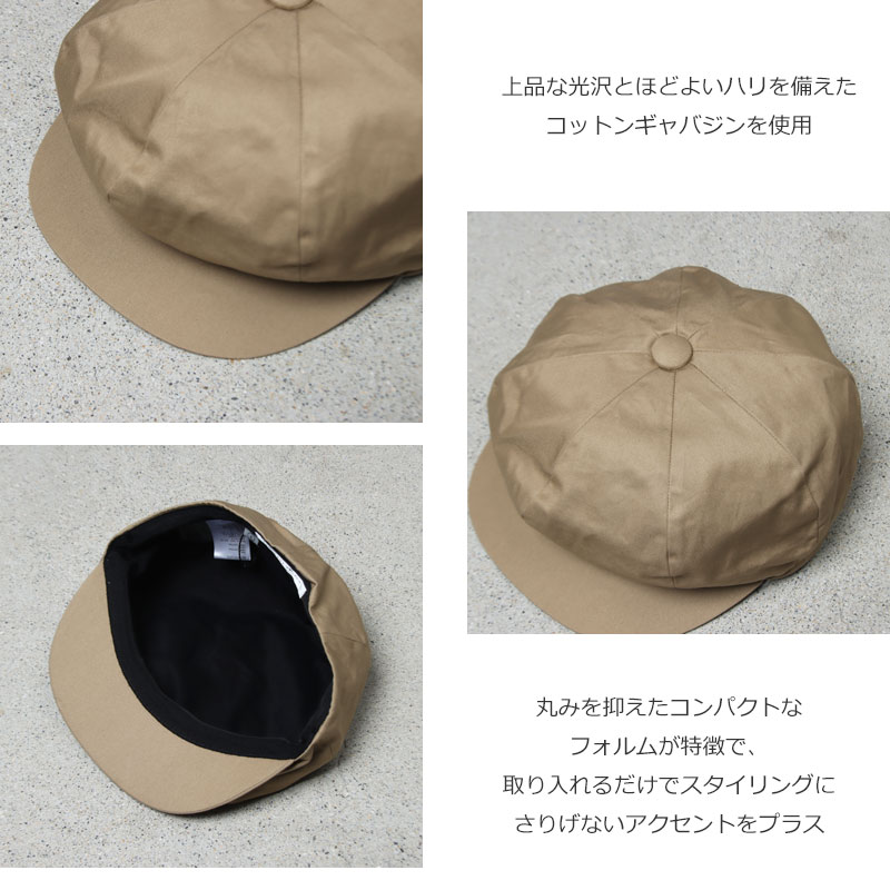 KIJIMA TAKAYUKI(�����ޥ����業) COTTON GABA CASQUETTE