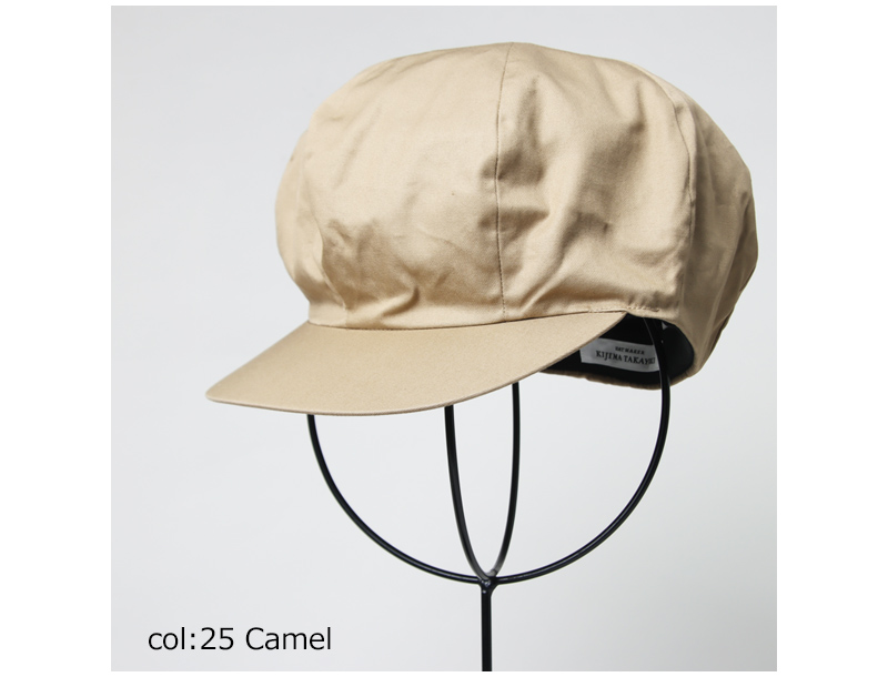 KIJIMA TAKAYUKI(�����ޥ����業) COTTON GABA CASQUETTE