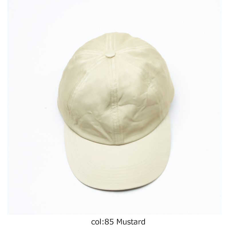 KIJIMA TAKAYUKI(�����ޥ����業) RAYON COTTON SATIN 6PANEL CAP