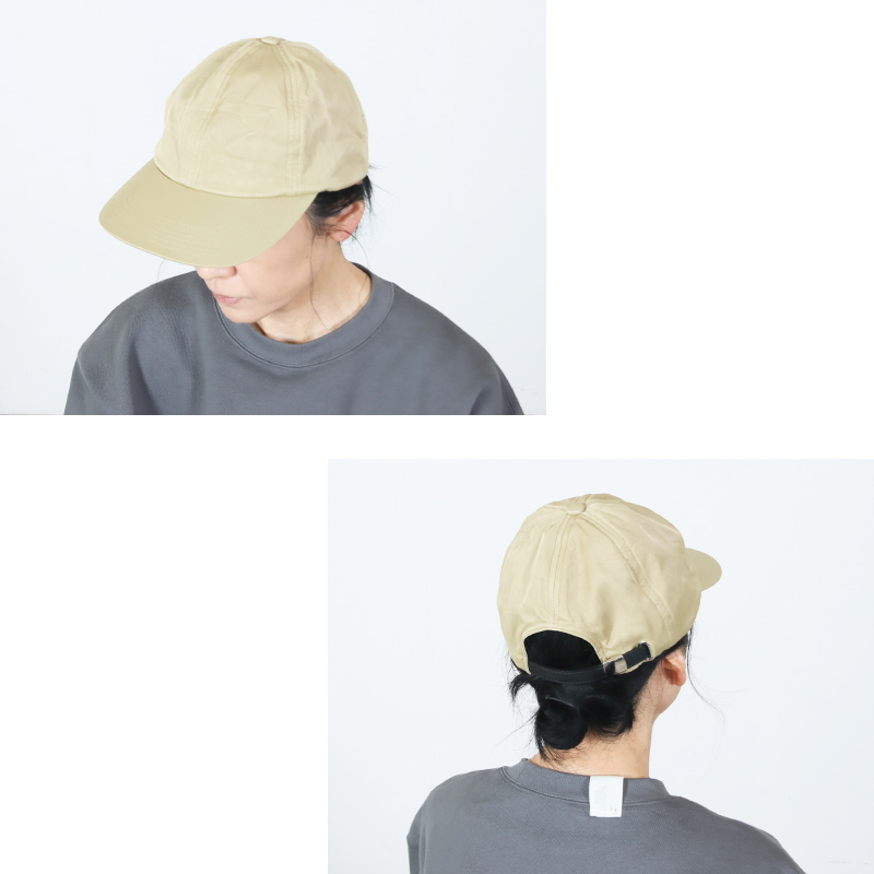KIJIMA TAKAYUKI(�����ޥ����業) RAYON COTTON SATIN 6PANEL CAP
