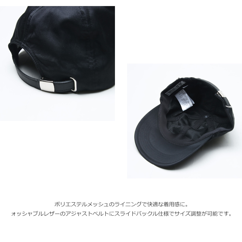 KIJIMA TAKAYUKI(�����ޥ����業) RAYON COTTON SATIN 6PANEL CAP