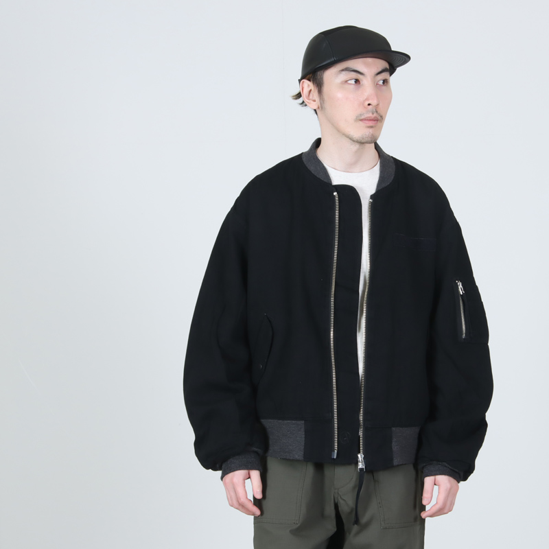 KIJIMA TAKAYUKI(ޥ業) PARAFFIN DUCK & GOAT SKIN JET CAP