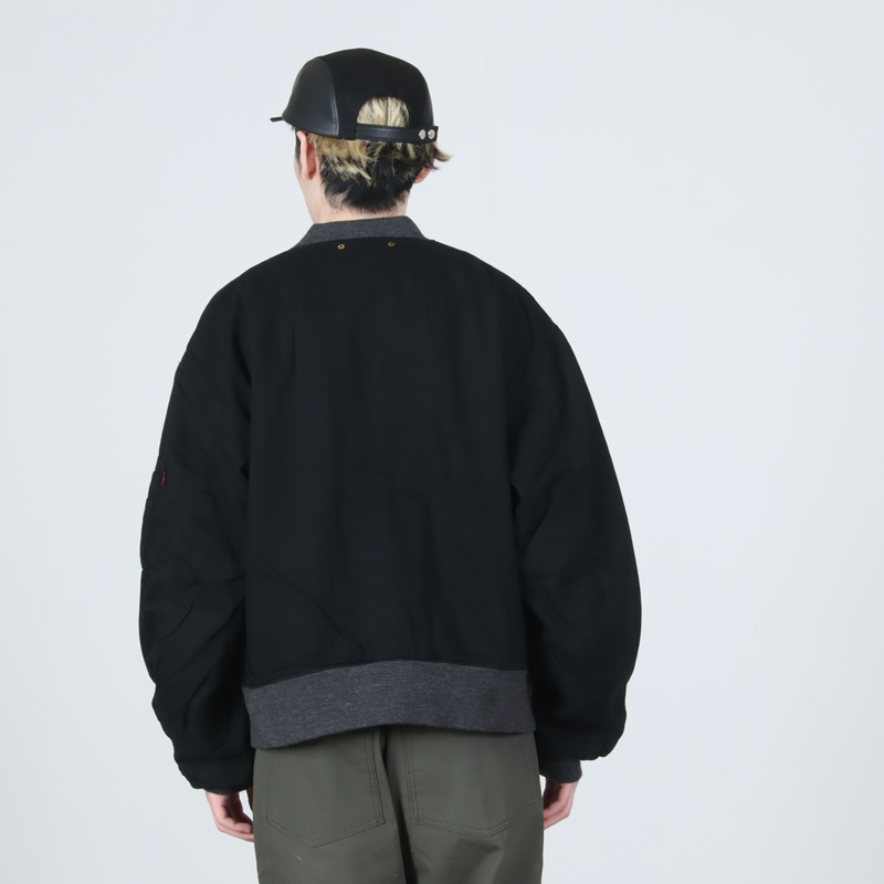 KIJIMA TAKAYUKI(ޥ業) PARAFFIN DUCK & GOAT SKIN JET CAP