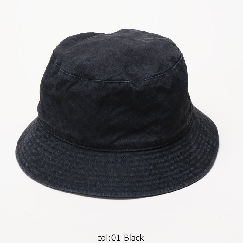 KIJIMA TAKAYUKI(�����ޥ����業) GERMAN DUCK SULFER DYED BUCKET HAT