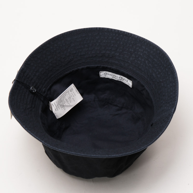 KIJIMA TAKAYUKI(�����ޥ����業) GERMAN DUCK SULFER DYED BUCKET HAT