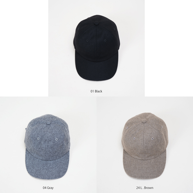 KIJIMA TAKAYUKI(�����ޥ����業) MELTON 6PANEL CAP