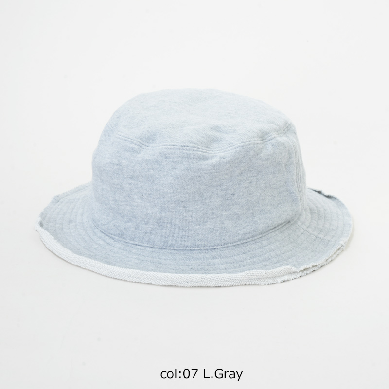 KIJIMA TAKAYUKI(�����ޥ����業) FRENCH TERRY BUCKET HAT