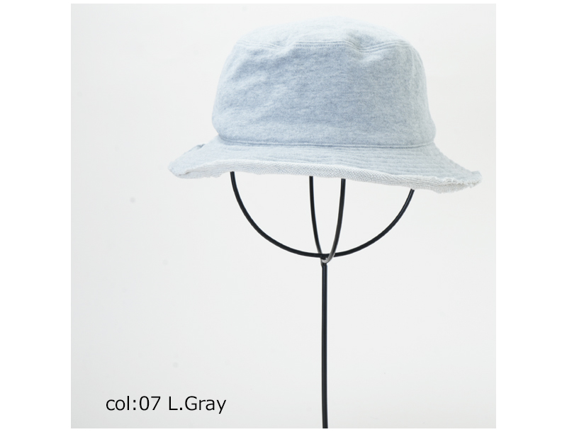 KIJIMA TAKAYUKI(�����ޥ����業) FRENCH TERRY BUCKET HAT