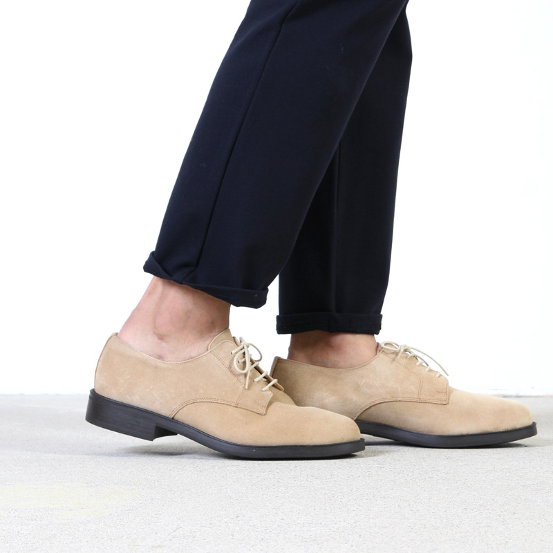 KLEMAN (クレマン) PASTAN #Beige Suede / プレーンレザーシューズ