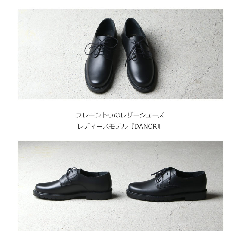 KLEMAN (クレマン) DANOR #WOMEN / プレーントゥーシューズ