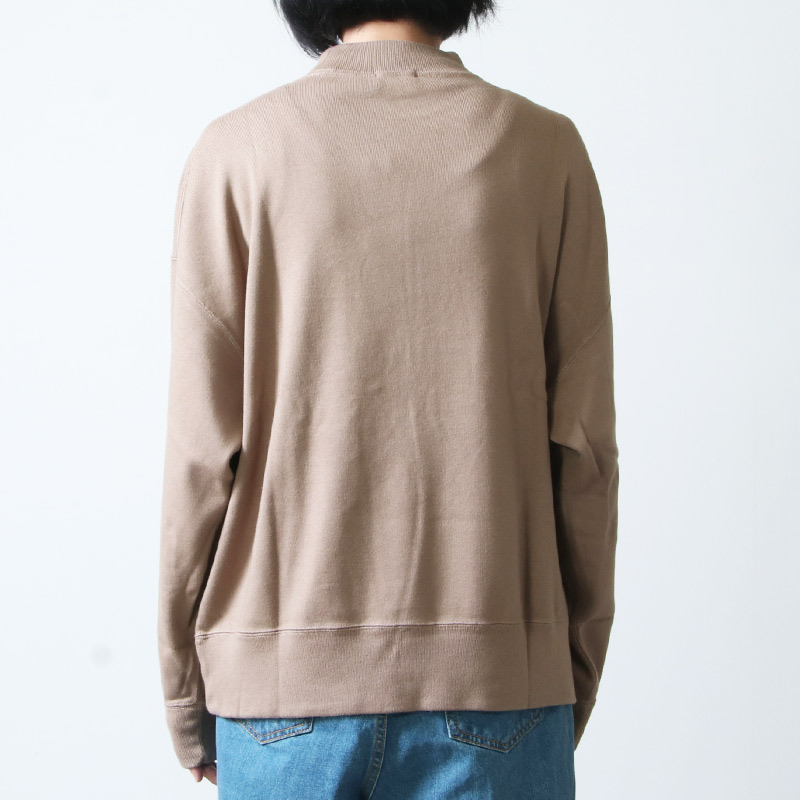 LENO (リノ) MOCK NECK LONG T-SHIRT / モックネックロングティーシャツ