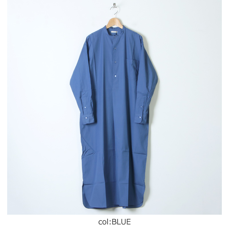 LENO(リノ) BAND COLLAR PULLOVER DRESS