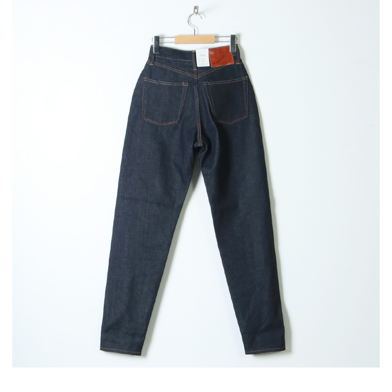 LENO (リノ) LUCY HIGH WAIST TAPERED JEANS NON-WASH / ルーシーハイ ...